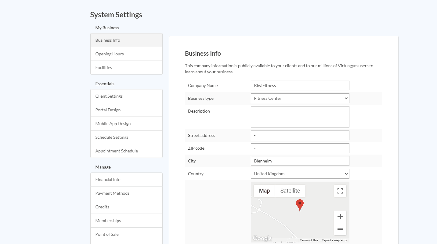 How do I set up and use a Paypal merchant account in my portal?