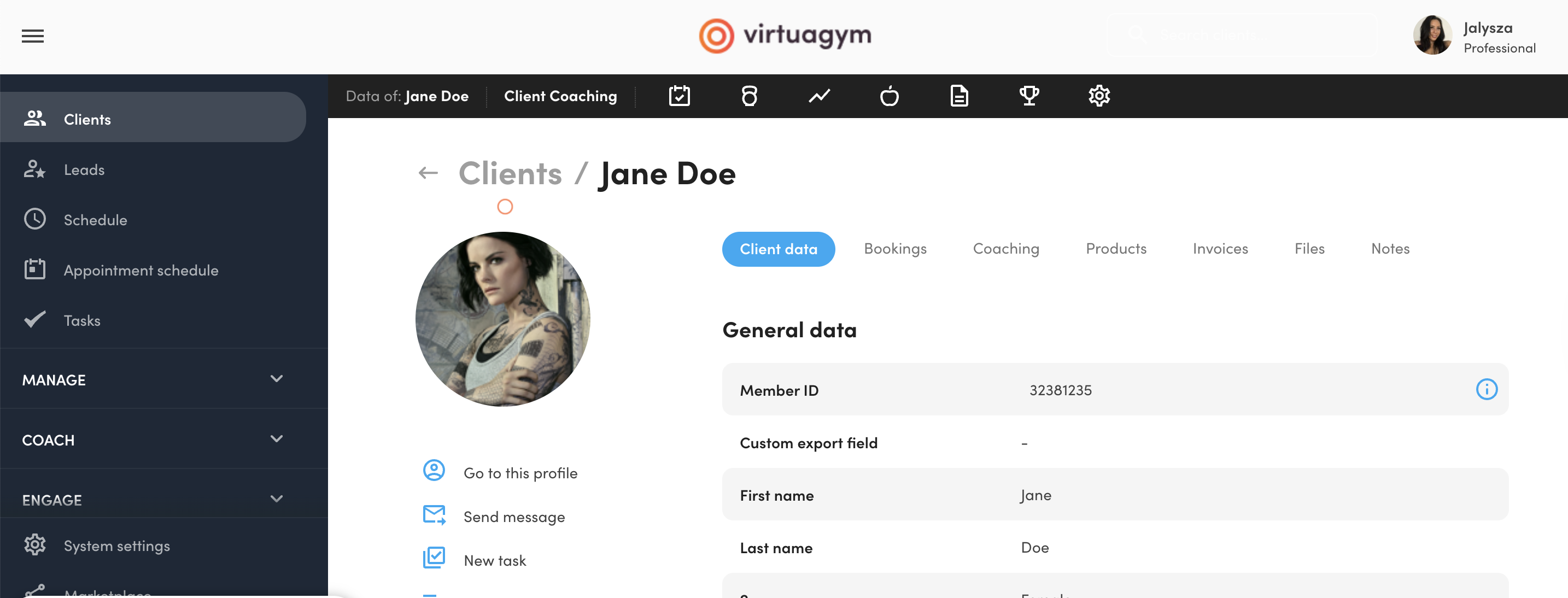 How to assign Tags and Goals to Clients Profiles