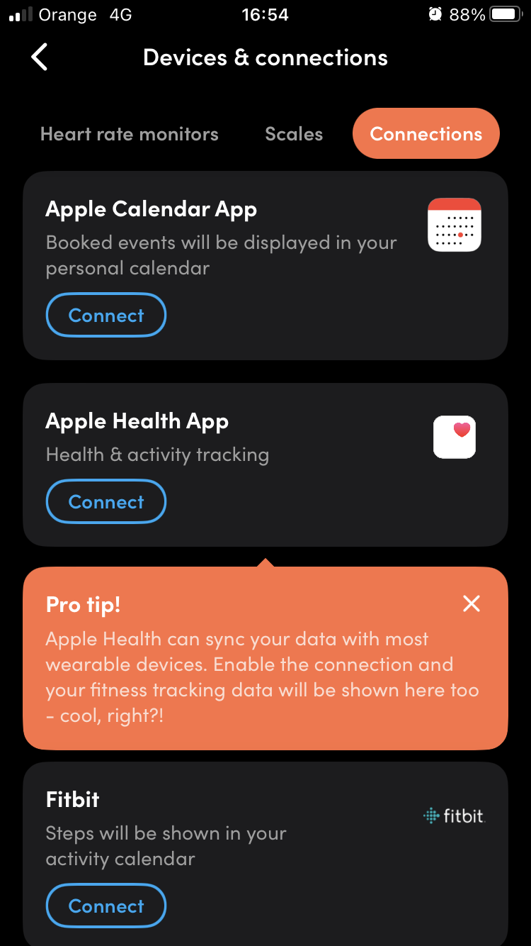 Linking fitbit discount to apple health